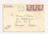 FD11 - Plic Circulat international SUA - Romania , 1973
