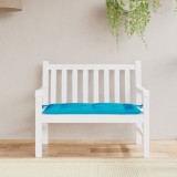 VidaXL Pernă de bancă, albastru deschis, 100x50x7 cm, material oxford