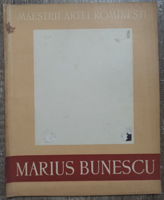 Marius Bunescu - Petru Comarnescu// 1956