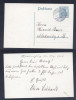 Germany 1911 Postal History Rare Old postcard postal stationery Sonnefeld D.474