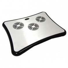 COOLING PAD LAPTOP BREZZE 3XFAN si 4XUSB si ON/OFF foto