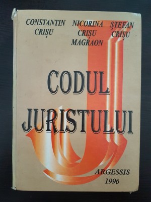 CODUL JURISTULUI. CODUL SEDINTEI DE JUDECATA - Crisu foto