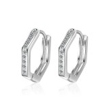 Cumpara ieftin Cercei argint 925, JW941, model elegant, placati cu rodiu