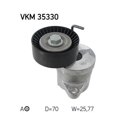 SKF rola intinzator, curea transmisie