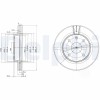 DELPHI BG4003 Disc frana