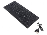 Tastatură neagră USB cu LED
