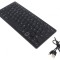 Tastatură neagră USB cu LED
