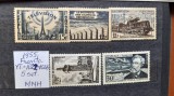 1955-Franta YT=1022-1026 5 set MNH Perfect, Nestampilat