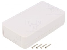 Carcasa universala alba IP40 76x135x35mm LC ABS foto