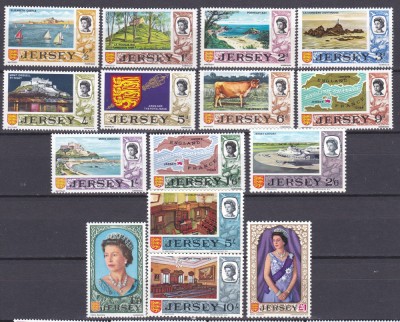 DB1 Uzuale 1969 Jersey Vederi 15 v. MNH foto