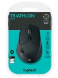 Mouse Logitech M720 Triathlon Bluetooth Optical Black PC