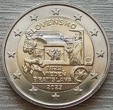 Moneda 2 euro comemorativa SLOVACIA 2023(2), UNC, Europa, Cupru-Nichel