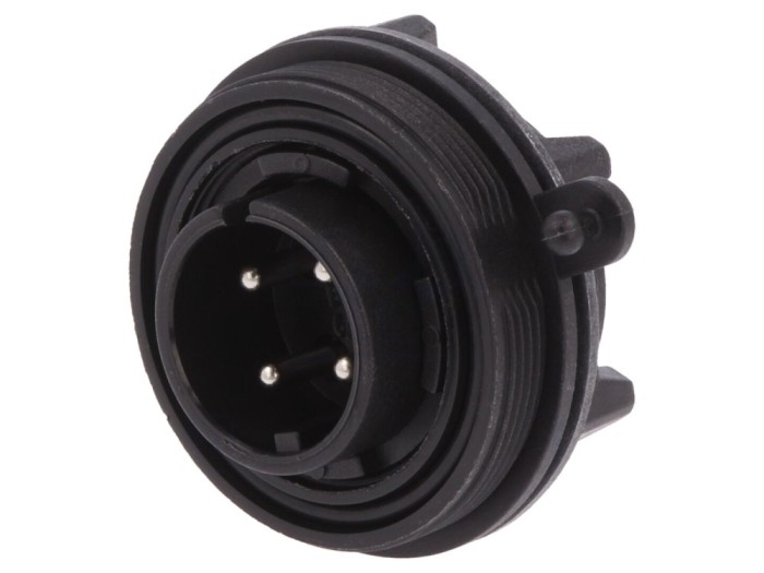 Conector circular IP68 4 pini, tată