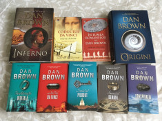 Colectie carti Dan Brown foto