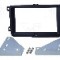 Rama adaptoare VW, 2 DIN, neagra, ACV - 381320-30-1