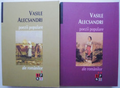 Poezii populare ale romanilor (2 volume) ? Vasile Alecsandri foto