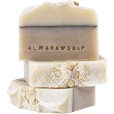 Almara Soap Natural Oatmeal Cake s&atilde;pun lucrat manual pentru piele sensibila 90 g