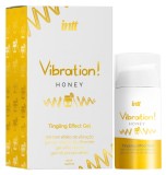 Gel stimulator cu efect de furnicaturi si vibratii Intt Honey 15 ml