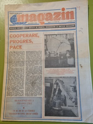 ziarul magazin 29 octombrie 1988 foto