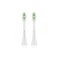 Set 2 capete de schimb ETA 0707 90400 WhiteClean pentru periute electrice ETA, duritate medie