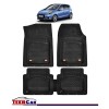 Covorase Auto TeamCar&reg; Tip Tavita Compatibile Renault Scenic III (2009-2016) Negru Material Rezistent, Cauciuc
