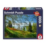 Cumpara ieftin Puzzle Schmidt - Tulips Flowering: Mainau Island, 1000 piese