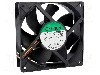 Ventilator 120x120x38mm, 12V DC, volum aer 323m3/h, lagar cu bila, SUNON - PMD1212PMB1-A(2).F.GN