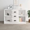 VidaXL Servantă, alb, 104,5x35,5x67,5 cm, lemn prelucrat