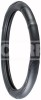 Husa Volan Auto Universal 38cm Silicon Piele Ecologica Microfibra PVC Plastic Negru Gri Rosu Albastru Carpriss