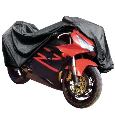 Prelata motocicleta Carpoint 245x80x145cm , PVC , cu fereastra numar imatriculare Kft Auto foto