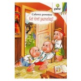 Cei trei purcelusi. Colorez povestea