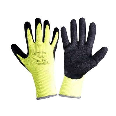 MANUSI LATEX CU POLIESTER TERMIC VIZIBILA - 9, LAHTI PRO, L250509P foto