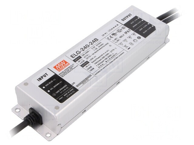 Alimentator LED 240W 24VDC 10A IP67