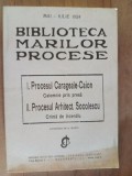 Biblioteca marilor procese. Procesul Carageale-Caion, Procesul Arhitect, Socolescu