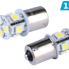 Bec Vision P21w Ba15s 12v 8x 5050 Smd Led, Alb, 1 Buc 58936