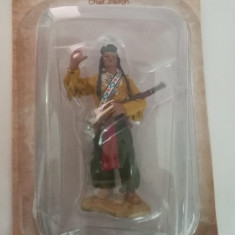 Figurina plumb Indian - Chief Joseph (figurine, soldatei, indieni)