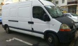 Husa Capota Renault Master 2 2003-2009 Piele Ecologica Neagra + Carlige Fixare
