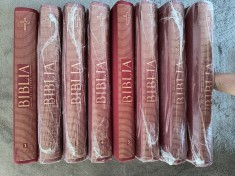 Biblia cu ilustratii, 8 vol. - Redactata si adnotata de Bartolomeu Valeriu Anania / R3P3S