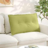 vidaXL Perna pentru spate Verde deschis 80 x 19 x 50 cm țesătură 42014711