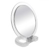 Oglindă de Masă, 15cm, Plastic, Dublă față, Simplă și Marire x2, Oem