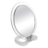 Oglindă de Masă, 15cm, Plastic, Dublă față, Simplă și Marire x2, Oem