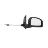 Oglinda exterioara Fiat Panda (169) 2009-12.2012 partea dreapta Best Auto Vest convex carcasa neagra reglare manuala prin cablu fara incalzire
