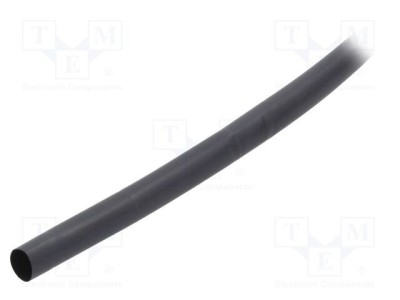 Manşon termocontractabil TE Connectivity RNF-3000 3:1 9mm negru fără adeziv foto