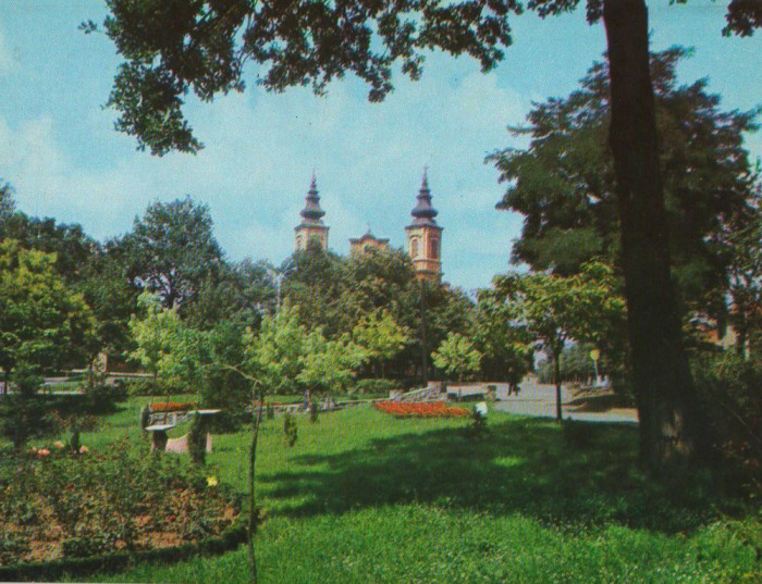 CPIB 16194 CARTE POSTALA - ORADEA. VEDERE DIN PARCUL &quot;PETOFI&quot;