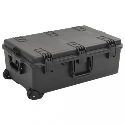 vidaXL Carcasă de transport portabilă, negru, 79,5x51,5x30,5 cm, PP 4007254 foto