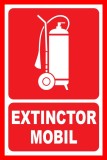Placuta extinctor mobil