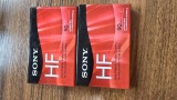 Lot 2 Casete Audio Sony HF TYPE I Normal Bias Sigilate
