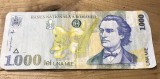 (1) Romania bancnota 1000 lei 1998
