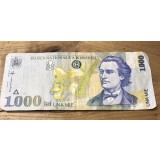 (1) Romania bancnota 1000 lei 1998