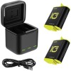 Kit Incarcator cu 2 Baterii Telesin GP-BNC-901 pentru GoPro